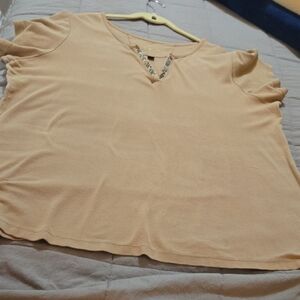 Casual Tan Women's Top